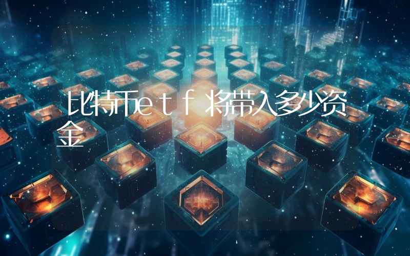 比特币etf将带入多少资金