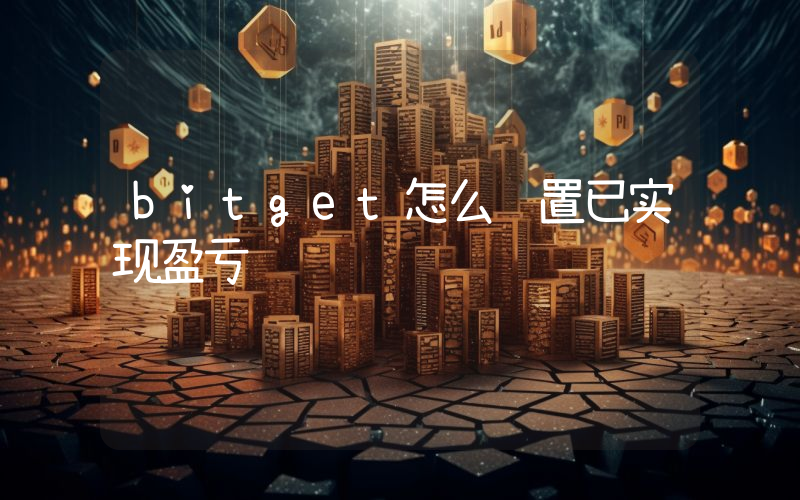 bitget怎么设置已实现盈亏