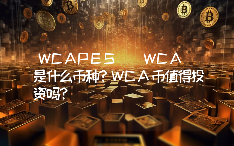 WCAPES (WCA)是什么币种？WCA币值得投资吗？