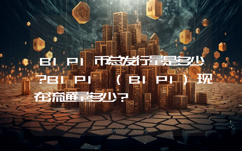 BIP1币总发行量是多少？BIP1 (BIP1)现在流通量多少？