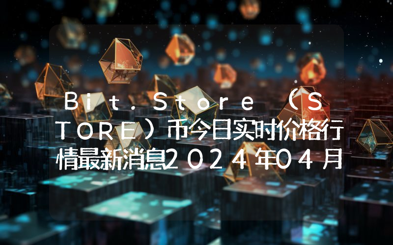 Bit.Store (STORE)币今日实时价格行情最新消息2024年04月07日
