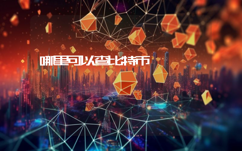 哪里可以查比特币