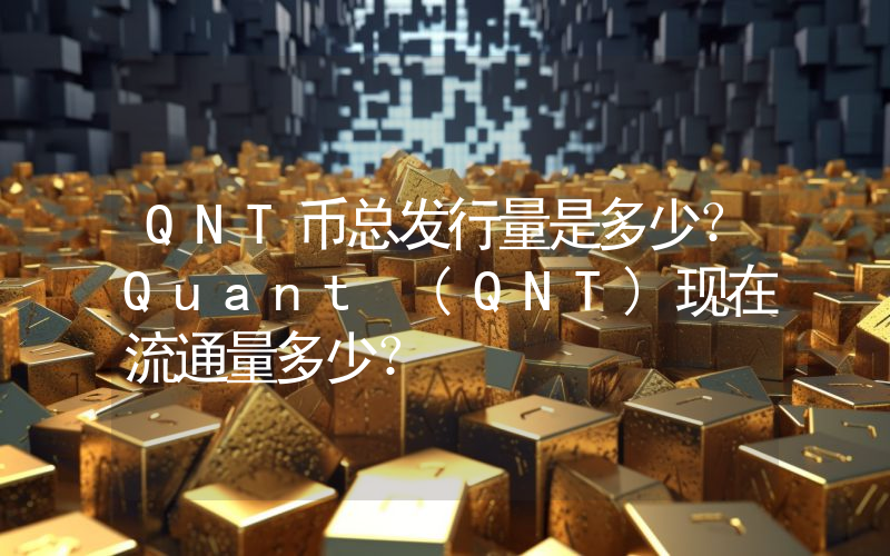 QNT币总发行量是多少？Quant (QNT)现在流通量多少？