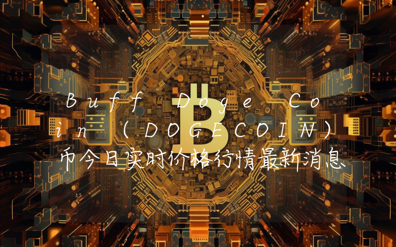 Buff Doge Coin (DOGECOIN)币今日实时价格行情最新消息2024年04月07日