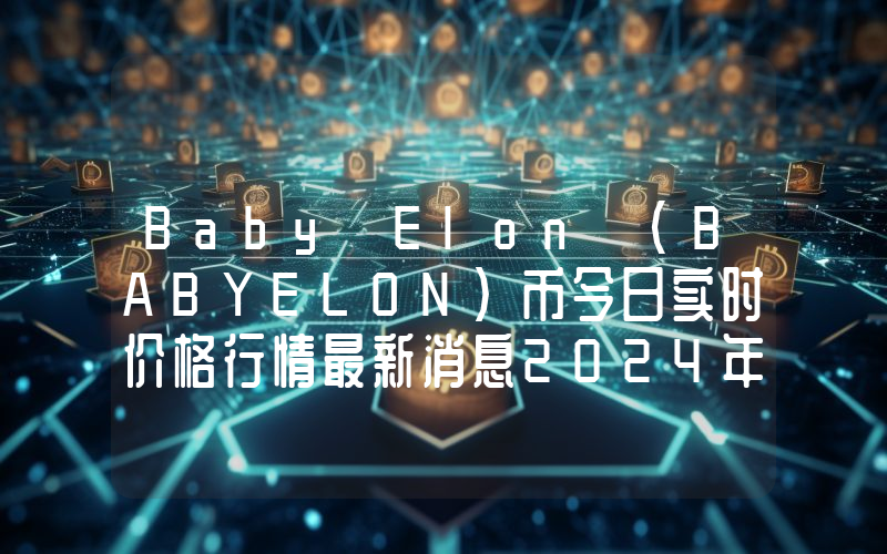 Baby Elon (BABYELON)币今日实时价格行情最新消息2024年04月07日