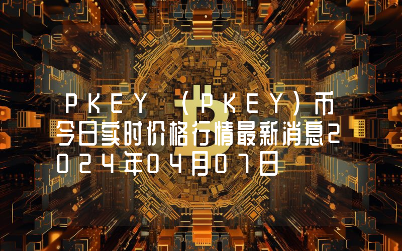 PKEY (PKEY)币今日实时价格行情最新消息2024年04月07日