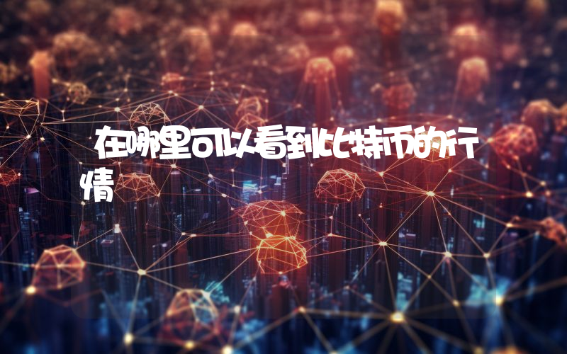 在哪里可以看到比特币的行情