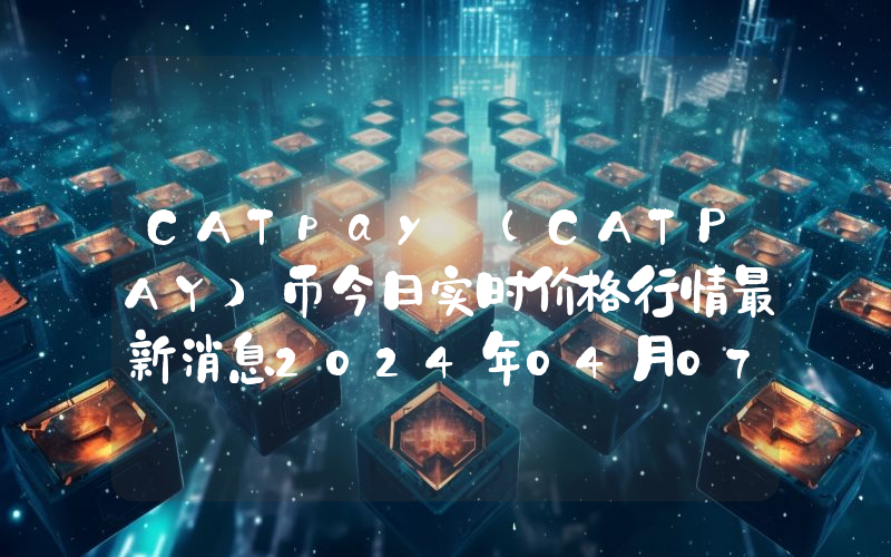 CATpay (CATPAY)币今日实时价格行情最新消息2024年04月07日