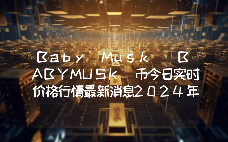 Baby Musk (BABYMUSK)币今日实时价格行情最新消息2024年04月07日