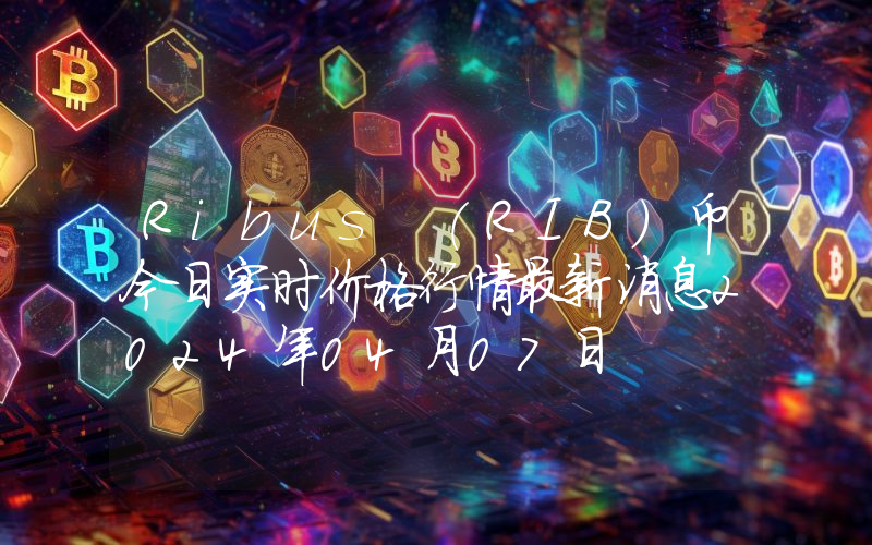 Ribus (RIB)币今日实时价格行情最新消息2024年04月07日