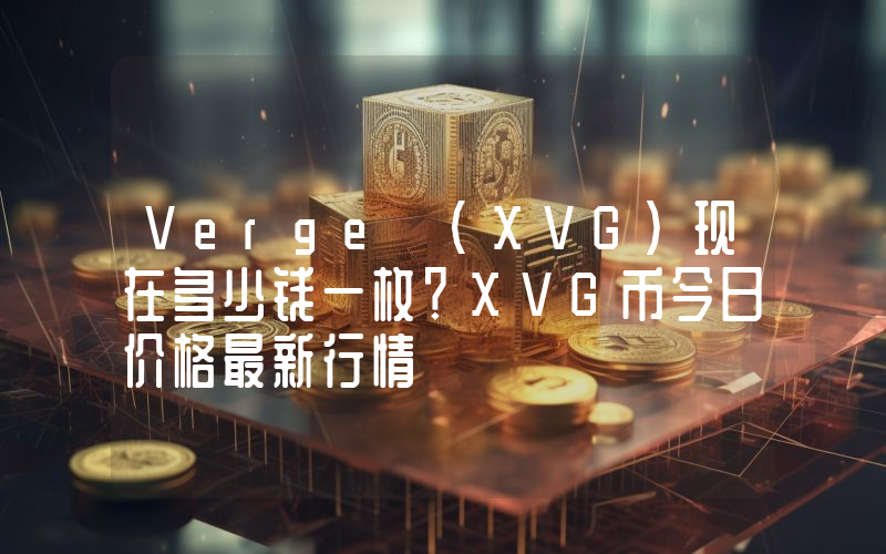 Verge (XVG)现在多少钱一枚？XVG币今日价格最新行情