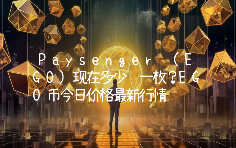 Paysenger (EGO)现在多少钱一枚？EGO币今日价格最新行情