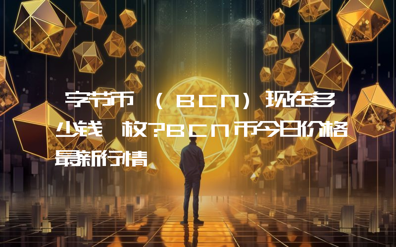 字节币 (BCN)现在多少钱一枚？BCN币今日价格最新行情