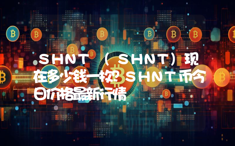 SHNT (SHNT)现在多少钱一枚？SHNT币今日价格最新行情