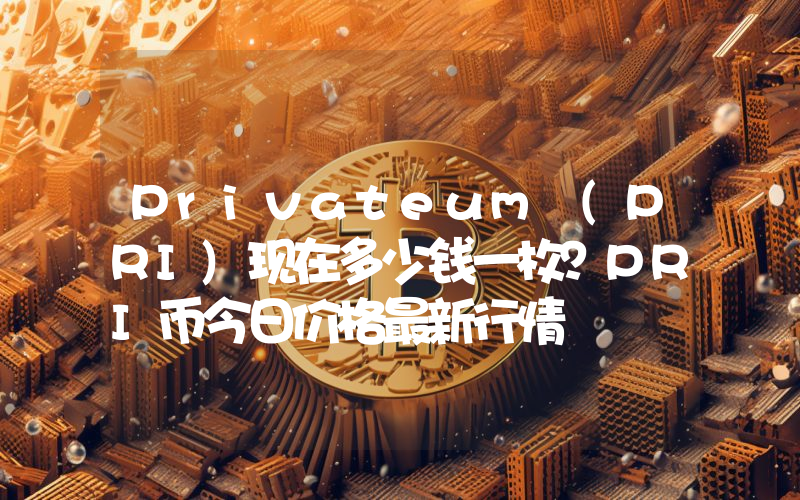 Privateum (PRI)现在多少钱一枚？PRI币今日价格最新行情