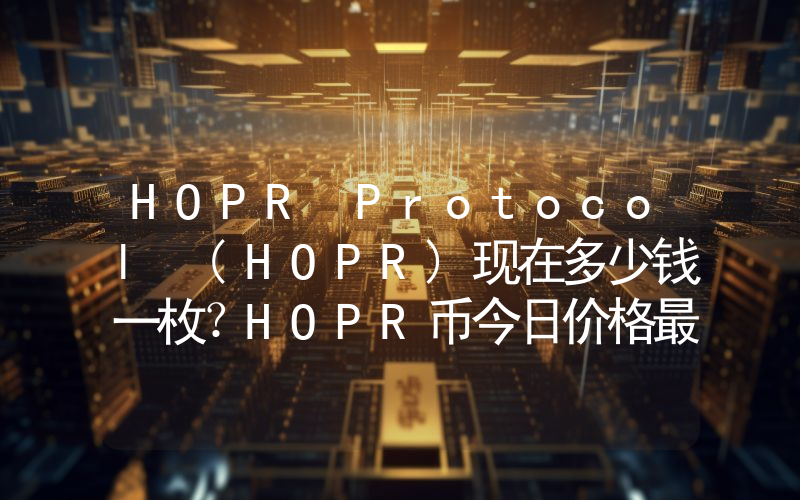 HOPR Protocol (HOPR)现在多少钱一枚？HOPR币今日价格最新行情