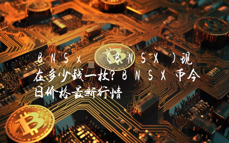 BNSx (BNSX)现在多少钱一枚？BNSX币今日价格最新行情