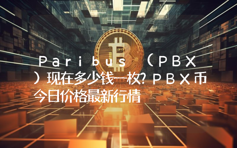 Paribus (PBX)现在多少钱一枚？PBX币今日价格最新行情