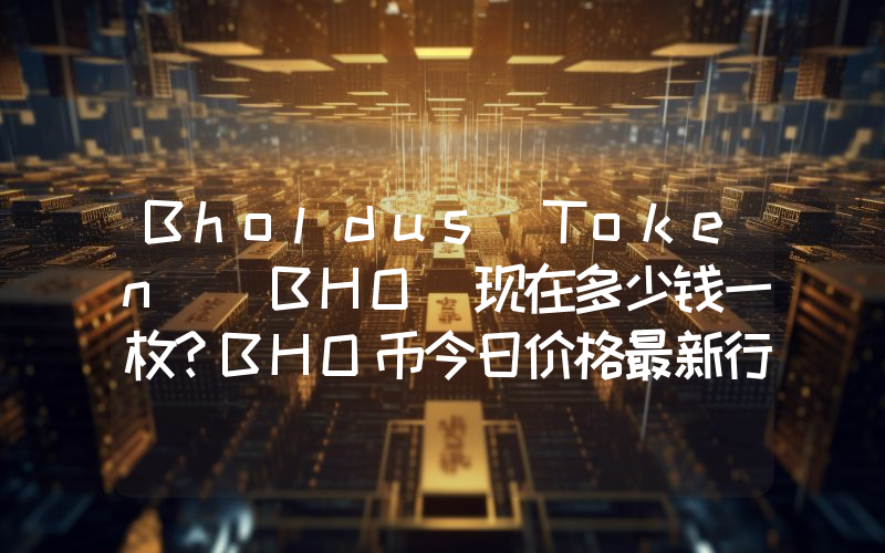 Bholdus Token (BHO)现在多少钱一枚？BHO币今日价格最新行情