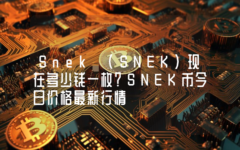 Snek (SNEK)现在多少钱一枚？SNEK币今日价格最新行情