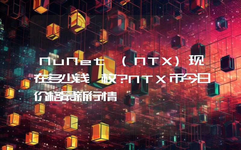 NuNet (NTX)现在多少钱一枚？NTX币今日价格最新行情