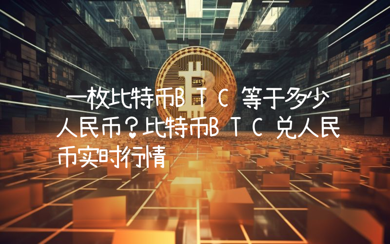 一枚比特币BTC等于多少人民币?比特币BTC兑人民币实时行情