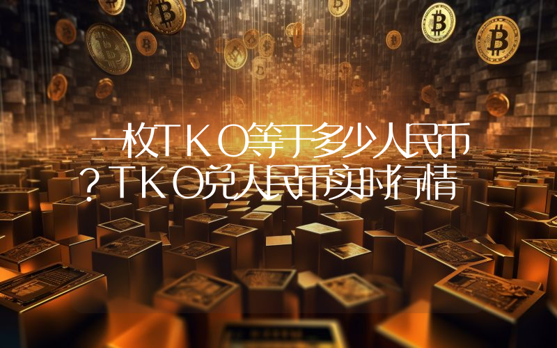 一枚TKO等于多少人民币?TKO兑人民币实时行情