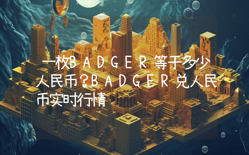 一枚BADGER等于多少人民币?BADGER兑人民币实时行情