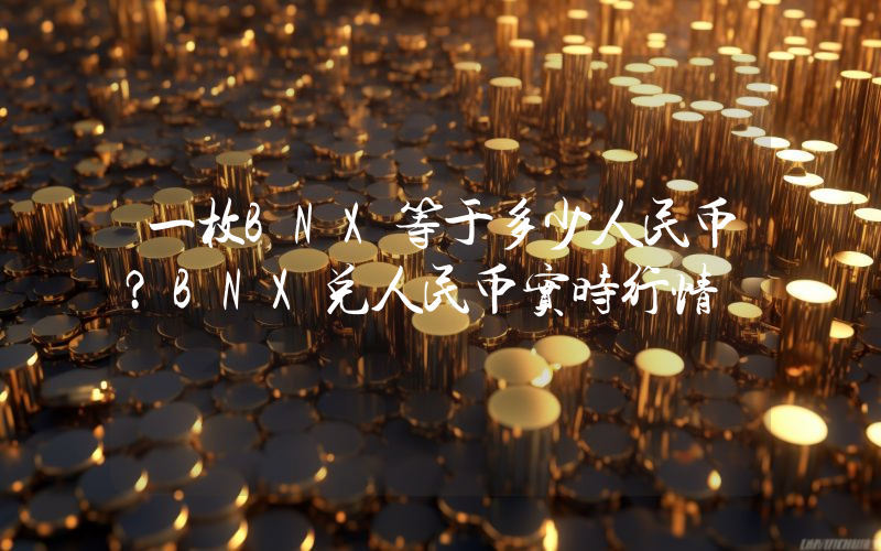 一枚BNX等于多少人民币?BNX兑人民币实时行情
