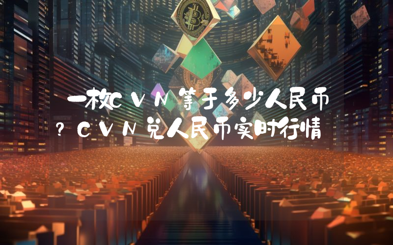 一枚CVN等于多少人民币?CVN兑人民币实时行情
