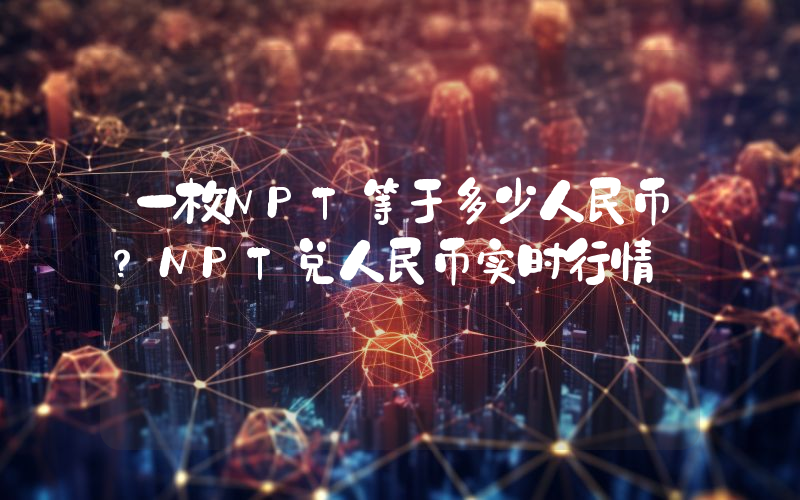 一枚NPT等于多少人民币?NPT兑人民币实时行情