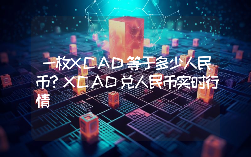 一枚XCAD等于多少人民币?XCAD兑人民币实时行情