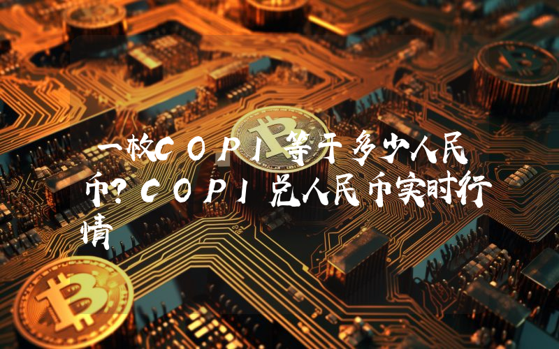 一枚COPI等于多少人民币?COPI兑人民币实时行情
