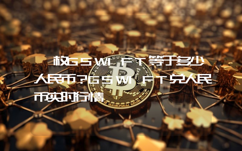 一枚GSWIFT等于多少人民币?GSWIFT兑人民币实时行情