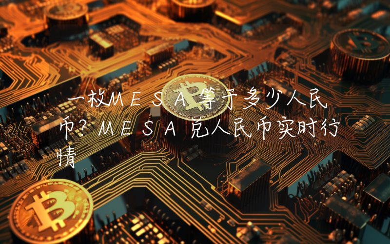 一枚MESA等于多少人民币？MESA兑人民币实时行情