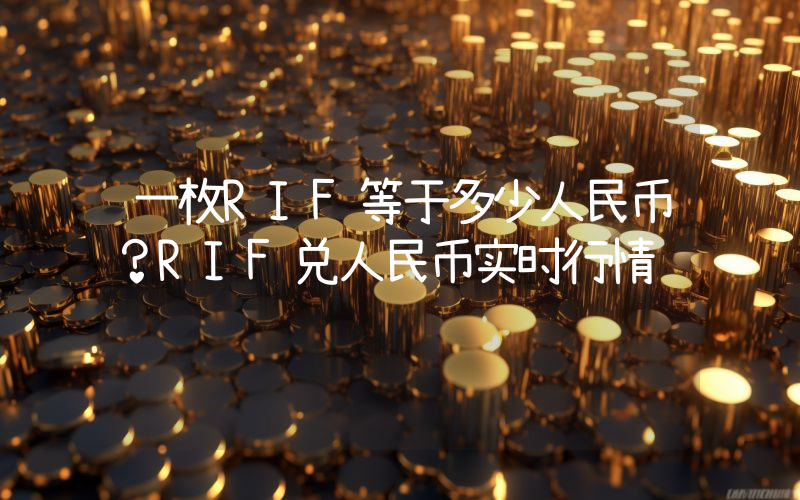 一枚RIF等于多少人民币？RIF兑人民币实时行情
