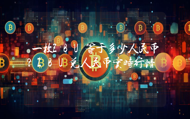 一枚ZBU等于多少人民币？ZBU兑人民币实时行情