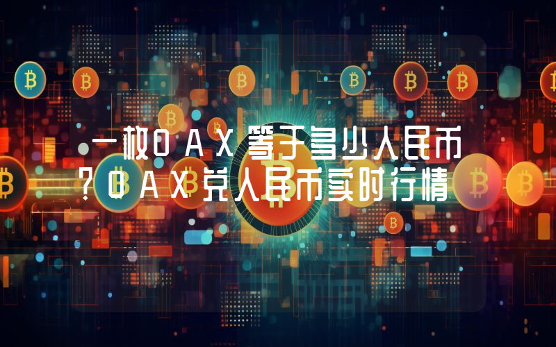 一枚OAX等于多少人民币？OAX兑人民币实时行情