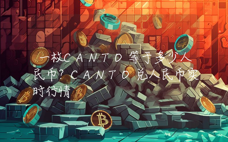 一枚CANTO等于多少人民币？CANTO兑人民币实时行情