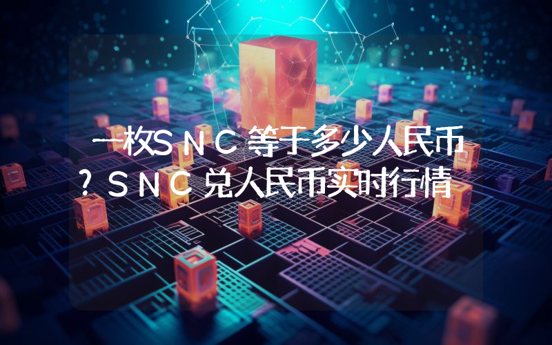 一枚SNC等于多少人民币？SNC兑人民币实时行情