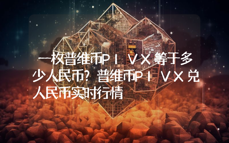 一枚普维币PIVX等于多少人民币？普维币PIVX兑人民币实时行情