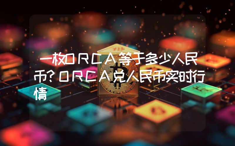 一枚ORCA等于多少人民币？ORCA兑人民币实时行情