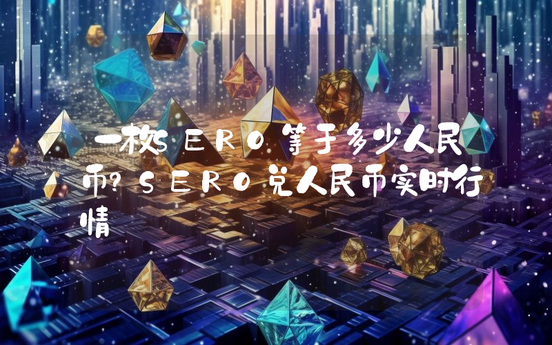 一枚SERO等于多少人民币？SERO兑人民币实时行情