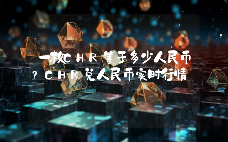 一枚CHR等于多少人民币？CHR兑人民币实时行情