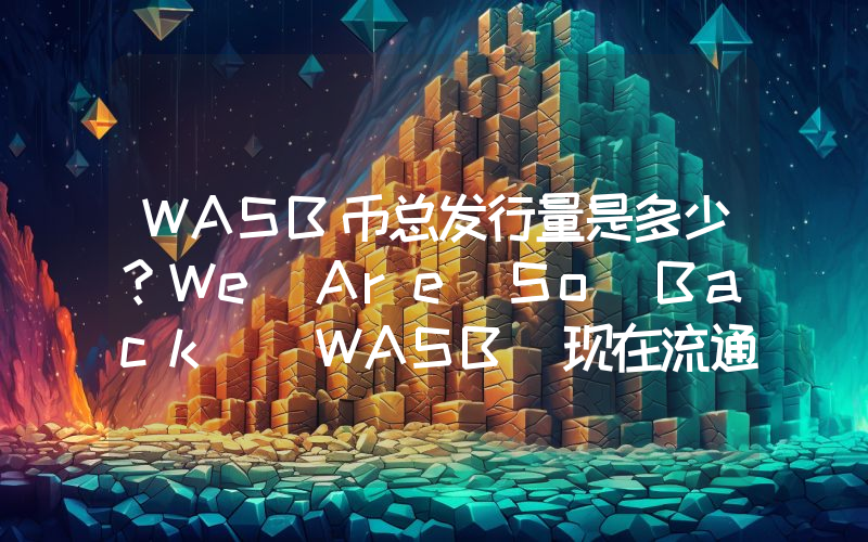 WASB币总发行量是多少？We Are So Back (WASB)现在流通量多少？