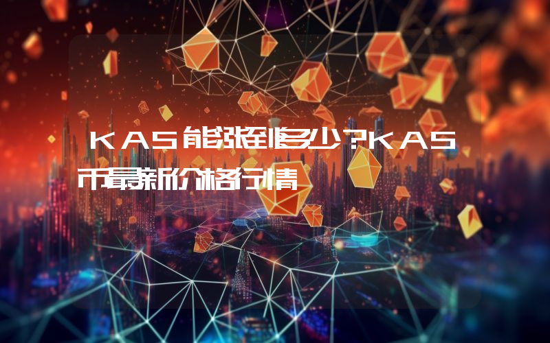 KAS能涨到多少？KAS币最新价格行情