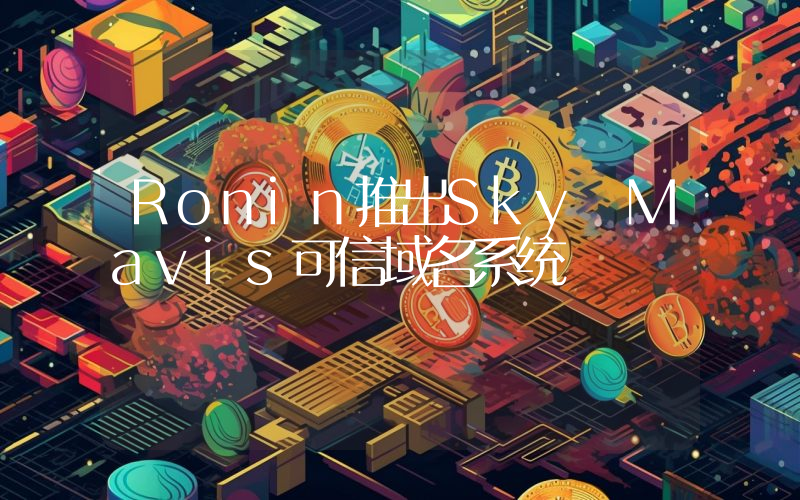 Ronin推出Sky Mavis可信域名系统