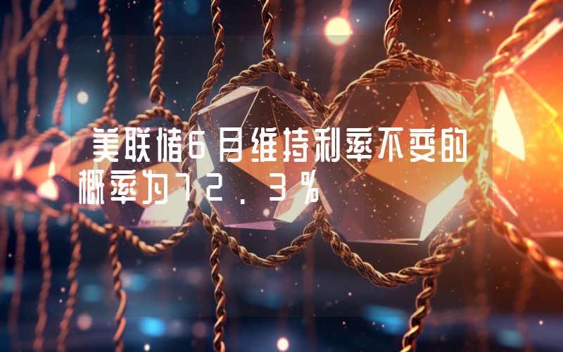 美联储6月维持利率不变的概率为72.3%