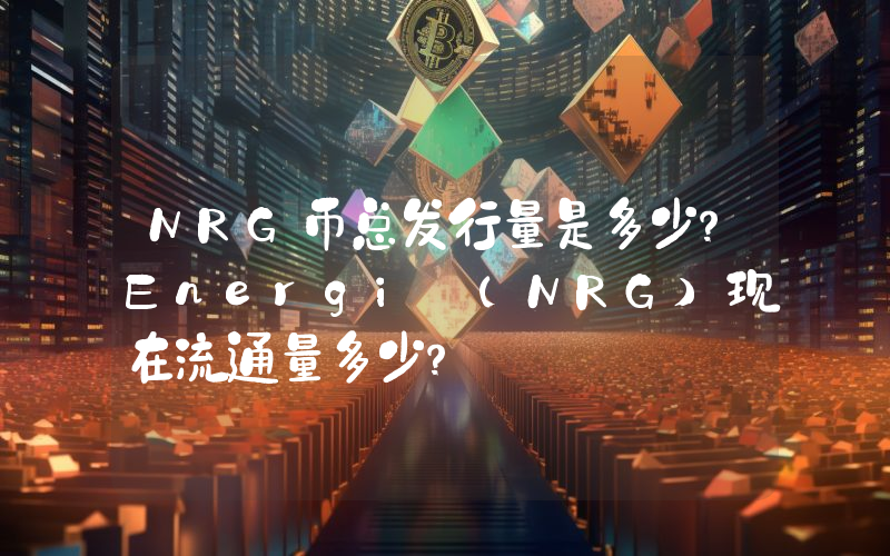 NRG币总发行量是多少？Energi (NRG)现在流通量多少？