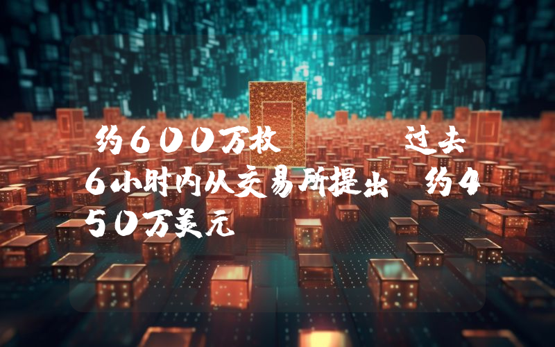 约600万枚ONDO过去6小时内从交易所提出,约450万美元